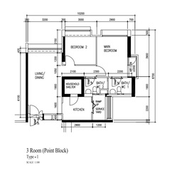 Blk 61A Strathmore Avenue (Queenstown), HDB 3 Rooms #218720361